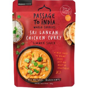 Passage To Sri Lanka Simmer Sauce Chicken Curry 375g
