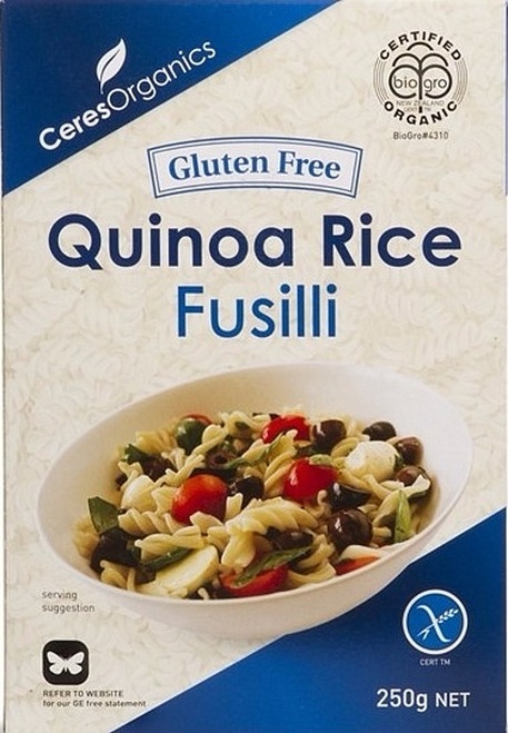Ceres Organics Quinoa Rice Fusilli 250g