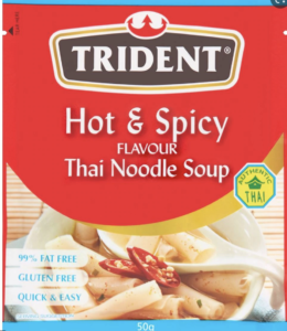 Trident Hot & Spicy Flavour Thai With Noodles Soup 50g