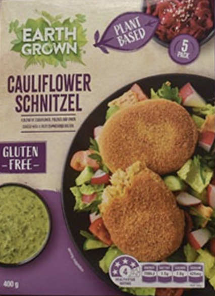 Earth Grown Cauliflower Schnitzel