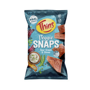 Thins Veggie Snaps Sour Cream & Chives