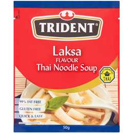 Trident Laksa Flavour Thai Noodle Soup 50g