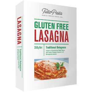 Tutto Pasta Gluten Free Bolognese Lasagne 350g