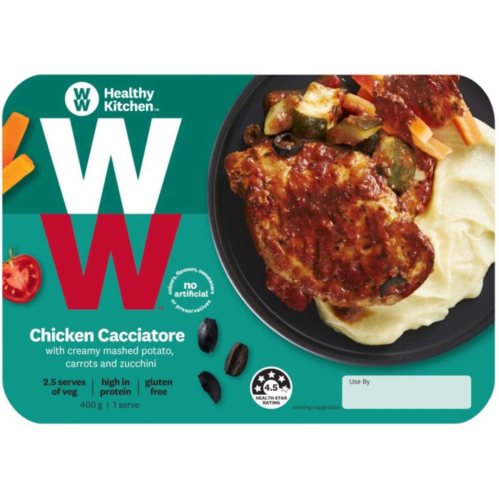 Weight Watchers Chicken Cacciatore Chilled Meal 400g