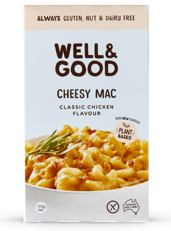 Well & Good Cheesy Mac Classic Chicken Flavour