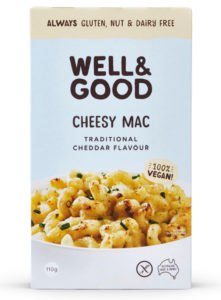 Well & Good Cheesy Mac Traditional Cheddar Flavour