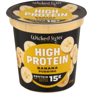 Wicked Sister High Protein Banana Pudding 170g