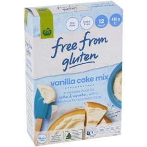 Woolworths Free From Gluten Vanilla Cake Mix 430g