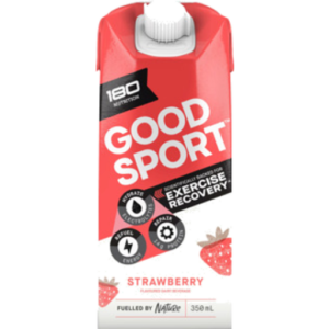 180n Good Sport Strawberry Flavoured Milk 350ml