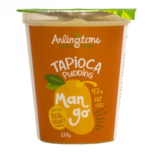 Arlingtons Tapioca Pudding Mango 220g