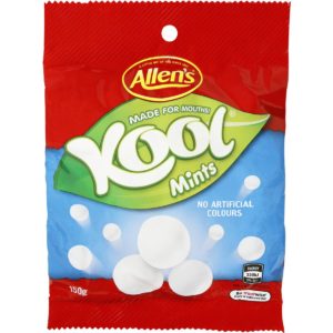 Allen's Kool Mints Chew Lollies Bag 150g