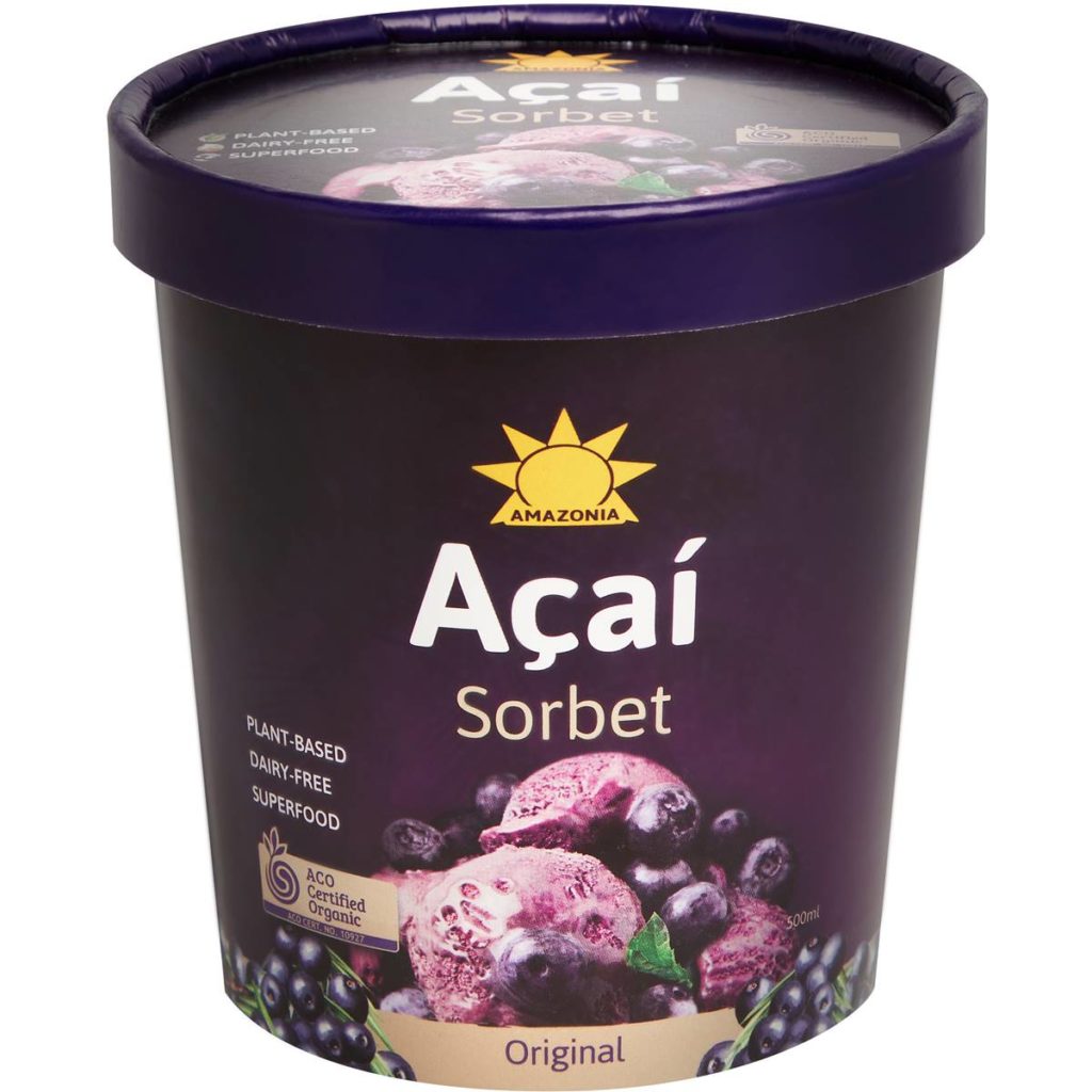 Amazonia Acai Sorbet Original 500ml