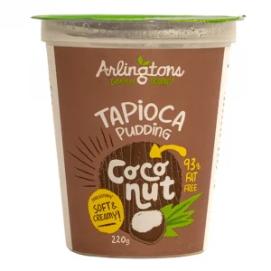 Arlingtons Tapioca Pudding Coconut 220g