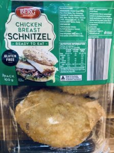 Berg Chicken Schnitzel 2 Pack 200g
