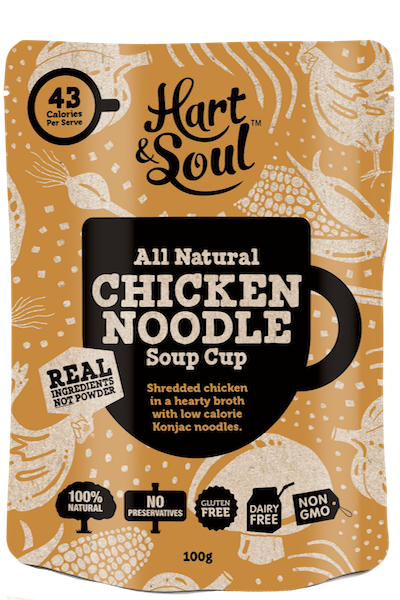 Hart & Soul Chicken Noodle Soup Cup 100g