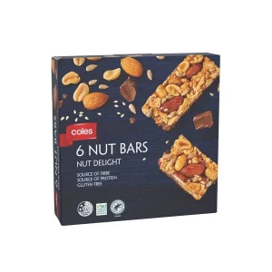 Coles Nut Delight Bars