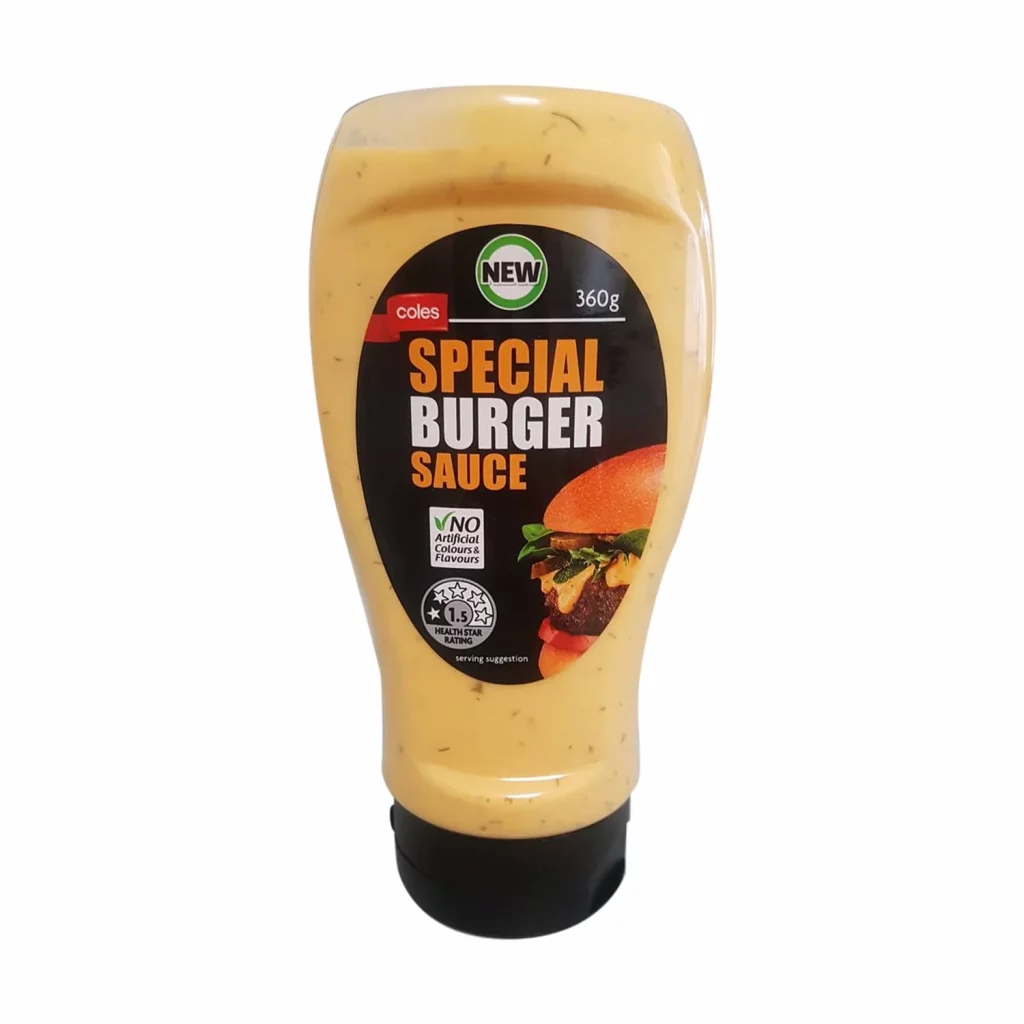 Coles Special Burger Sauce 360g