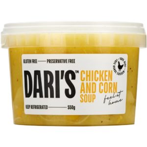 Dari's Chicken & Corn Soup 550g