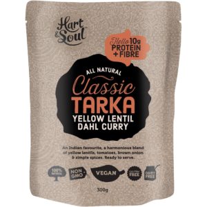 Hart & Soul All Natural Classic Tarka Yellow Lentil Dahl Curry 300g