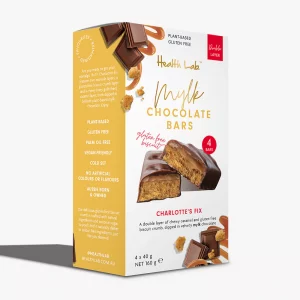 Health Lab Charlottes Fix Mylk Chocolate Bars 4x40g 160g