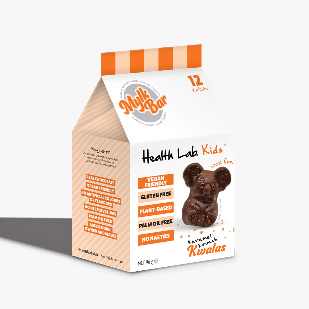 Health Lab Kids Mylk Bar Karamel Krunch Kwalas 12 Pack