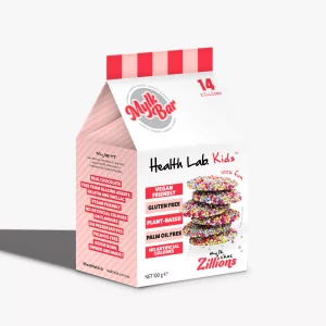 Health Lab Kids Mylk Bar Whyte Choc Zillions 10 Pack