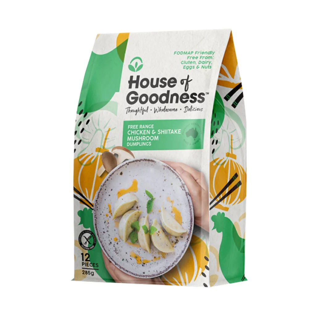 House of Goodness Chicken & Shitake Mushroom Dumplings 285g