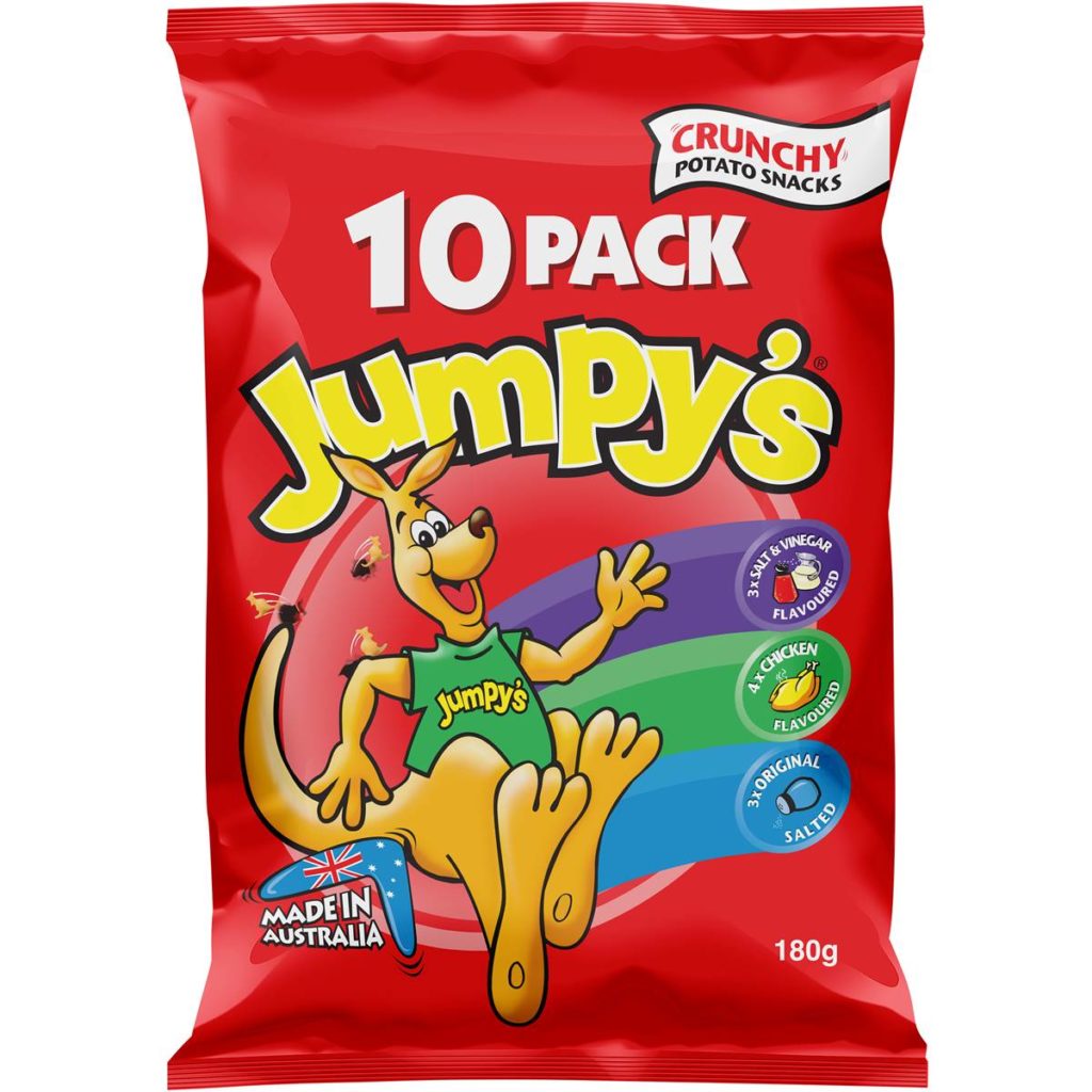 Jumpy's Variety Multi Pack Chips 10 Pack