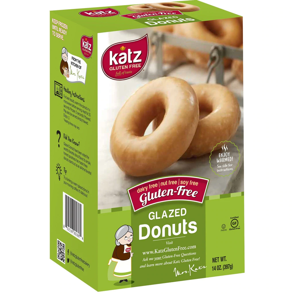 Katz Gluten Free Glazed Donuts 397g