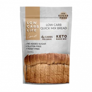 Low Carb Life Low Carb Quick Mix Bread Keto Bake Mix 400g