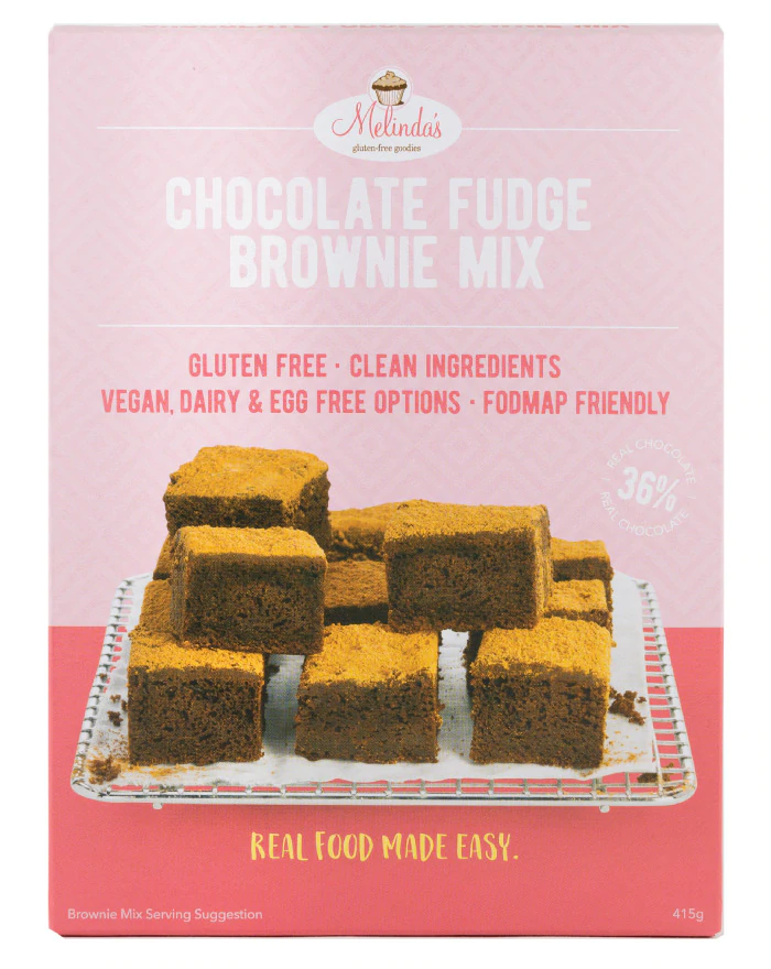Melinda's Choc Fudge Brownie 415g