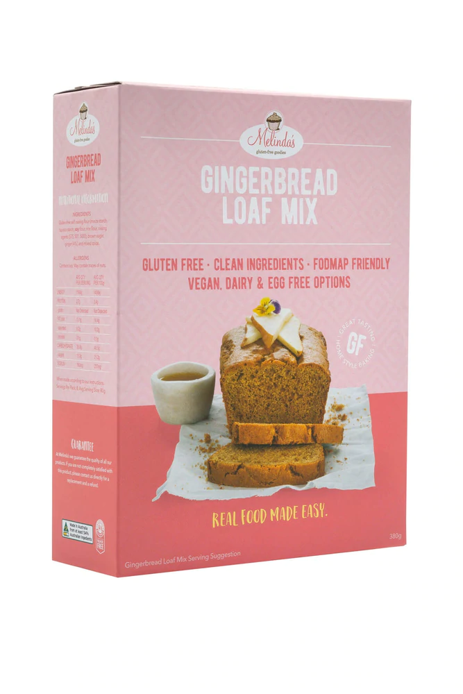 Melinda's Gingerbread Loaf Mix (380g)
