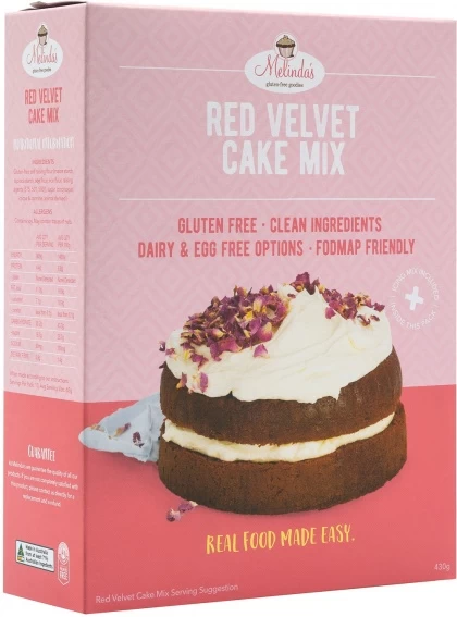 Melinda's Red Velvet Cake Mix 430g