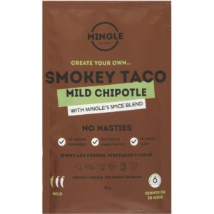 Mingle Smokey Taco Mild Chipotle Spice Blend 30g