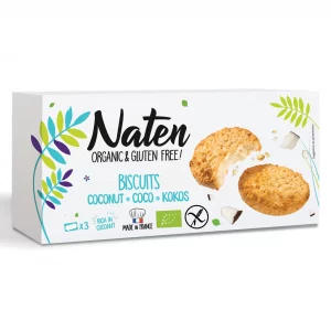 Naten Organic & Gluten Free Coconut Biscuits 150g