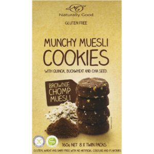 Naturally Good Cookies Munchy Muesli Brownie 160g