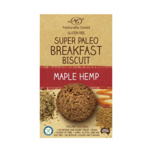 Naturally Good – Super Paleo Breakfast Biscuit Hemp Maple