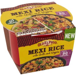 Old El Paso Mexican Rice With Chilli & Vegetables 240g