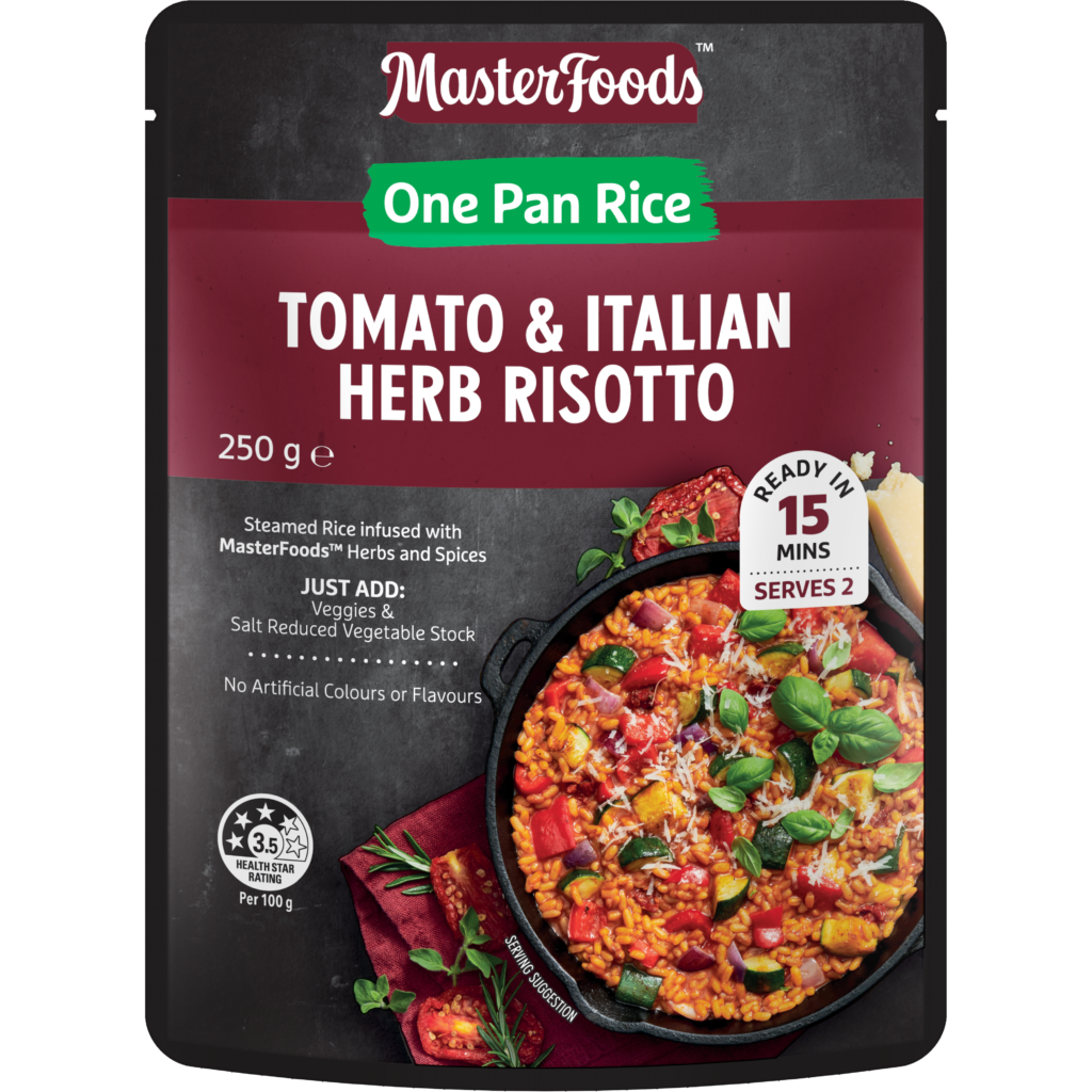 One Pan Tomato & Italian Herb Risotto 250g