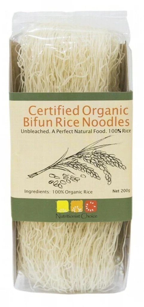 Certified Organic Bifun Rice Noodles 200g