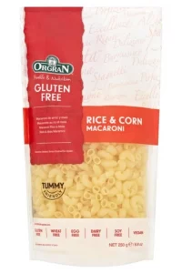 Orgran Gluten Free Rice & Corn Macaroni 250g