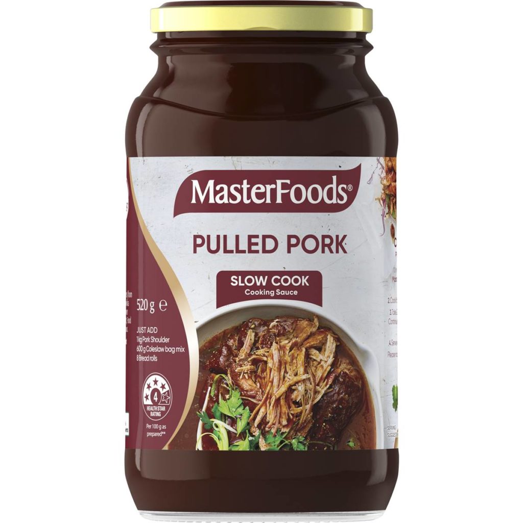 Pulled Pork Cooking Sauce 520g