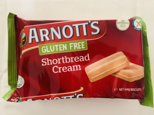 Arnott's Gluten Free Shortbread Creams 144g