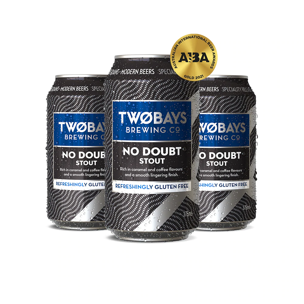 TWOBAYS Brewing Co No Doubt Stout
