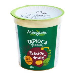 Arlingtons Tapioca Pudding Passionfruit 220g