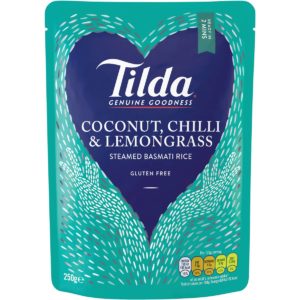 Tilda Microwave Coco Chilli & Lemongrass Rice 250g