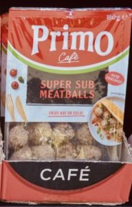 Primo Super Sub Meatballs 180g