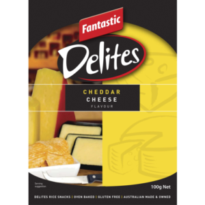 Fantastic Delites Cheddar Cheese Flavour 100g