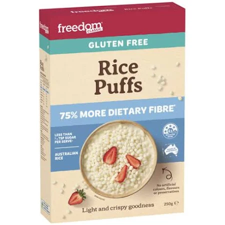 Freedom Cereal Rice Puffs 250g