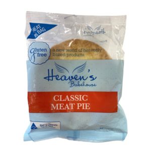 Heaven's Bakehouse Gluten Free Classic Meat Pie 190g